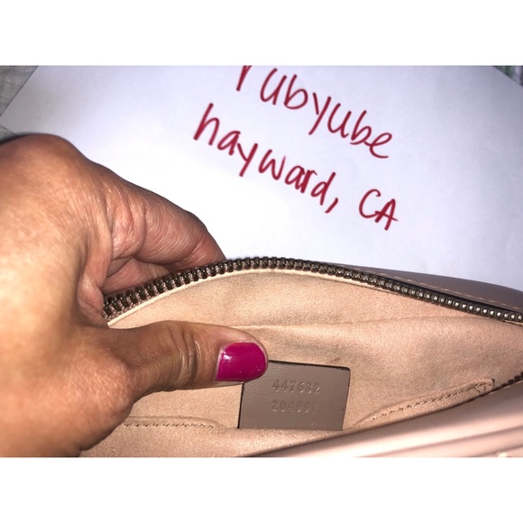 SOLD‼️Gucci Marmont Small Dusty Pink Purse - Picture 5 of 8